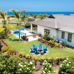 BLUE SERENITY Luxurious home in private community with Heated Private Pool Spa Detached Ohana Suite