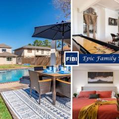 Houston Escape Heated Pool Cabana & Game Room