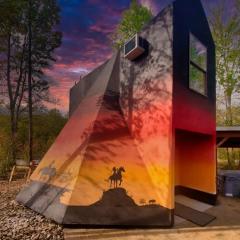 TeePee at Paradise Point with a hot tub fire pit & grill