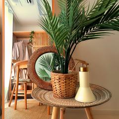 3-Min Walk from Achasan Station, 2-Bedroom Bali Mood Stay with Hinoki Aroma