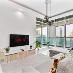 2BR with Marina Views - Near JBR Beach & Dubai Eye