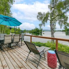 Scenic Waterfront Big Lake Home Fish, Boat, Sled!