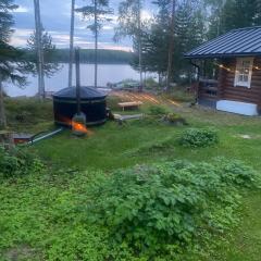 Kesämökki Korpilahdella, Päijänteen rannalla