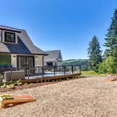 Oregon Wine Country Retreat Sip and Dine Outside