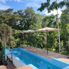 Glamping in jungle - Corcovado Nature Wonders - amazing views - available scooter