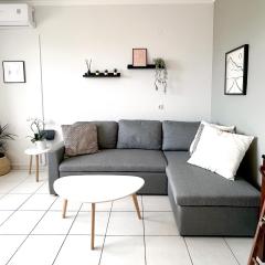 Blue apartment