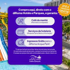 diRoma Império direto com o Grupo diRoma com acesso ao Acqua Park e Café da manhã