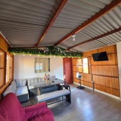 Acogedora casa de madera