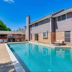 5 BR House with heated pool near DFW and stadium