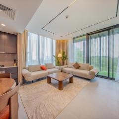 2BR Home - Aljada's Amazing Green Views - Sleeps 6