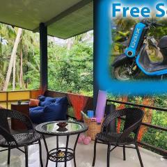 Garden Retreat, Soft mattress, Private view, 7min beach, 300MBit WiFi