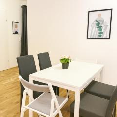 Modern Apartment with Balcony & Free Parking Near Metro