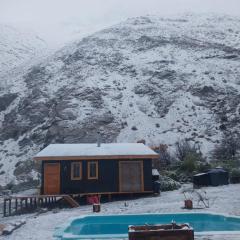 Cabaña Alma de Montaña, piscina privada