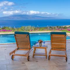 Luxe Meets Whimsy – Bold Artistic Island Home w Lanai ViewsHeated Pool and Outdoor Showers