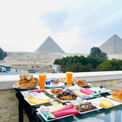 Sphinx Scarab Pyramids View