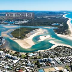 The Cotton Tree - Luxury 3BR Apt Pool Gym BBQ Free Prkg 1min to Beach