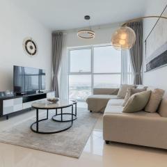 TRPS - Carson, DAMAC Hills - Golf Course View, Fully Equipped 1BR Apt