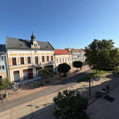 Byt v centre mesta s výhľadom na pešiu zónu