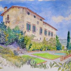 Medici Villa with Gardens 7 min from Florence
