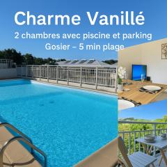 Charme Vanillé 2 chambres avec piscine et parking Gosier 5 min plage