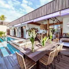 Luxury 3BR Pool Ricefield Villa Ubuntu near Canggu