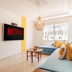 Tanger Medina - Elegant & Cultural Spacious Apartment - Great Location