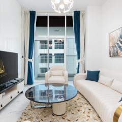 Ahlan HH - Exclusive 2-BR Apartment in Opalz by Danube - Balcony with Private Pool