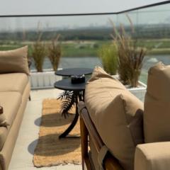 Golf view living by Flamingoamber