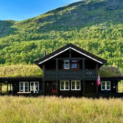 Indoor hot tub, views & nature, cosy family cabin at Filefjell