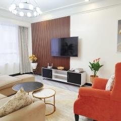 classy executive two bedroom apartment with swimming pool, ample parking space children playing ground and amazing scenic views