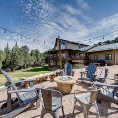 Sauna, Deck and Fire Pit Rocking Horse Ranch
