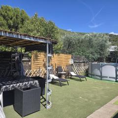 Charmant Mobil home avec piscine privative