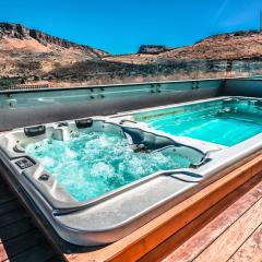 Amazing apartments with a private swimming pool near the sea of Galilee