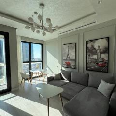 Nest One Luxe, Элитные апартаменты с балконом и видом на фонтан Tashkent City Park