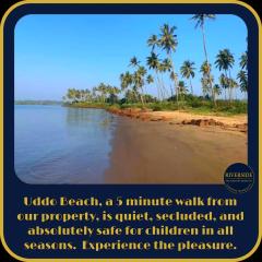 Riverside, The European Homestay 1 and 2! Luxury and Value in Goa's delightful location