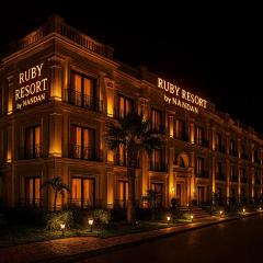 The Ruby Resort, Vrindavan #prime location #luxury rooms #near prem mandir #restaurant #big lawn #parking # by nandan group#