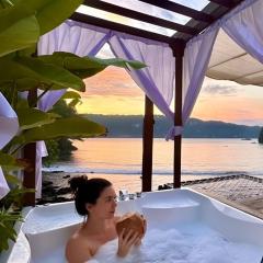 Beachfront Luxury Dome Villas - Gamat Bay Resort