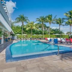Miami Beachfront Bentley Hotel Studio Condo with Balcony