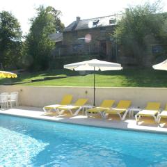 Spacious holiday home in Sussac with pool