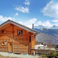 A luxurious 6 person chalet with superb view