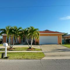 Pet-friendly home with pool and dock with gulf access