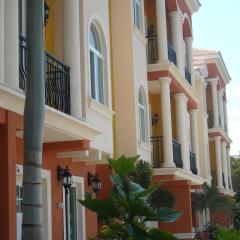 Mediterranean Three Story Beach Townhouse