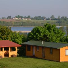 Domek nad jeziorem Gaładuś