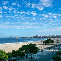 Deslumbrante vista para a Praia de Copacabana.