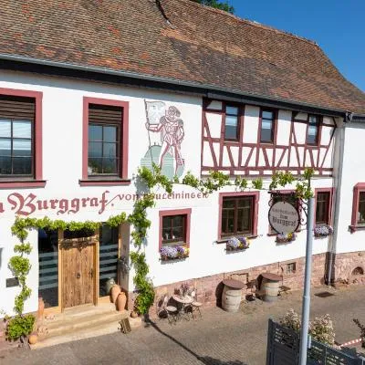 Hotel Zum Burggraf，位于诺伊莱宁恩的酒店