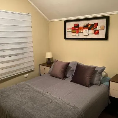 Apart Hotel Chillan - Home Cozy - Empresas - Factura - Aire acondicionado - Parking - wifi - servicio opcional pensión completa，位于奇廉的酒店