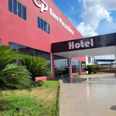 Euro Plaza Hotel - Próximo ao Aeroporto de Goiânia, Santa Genoveva，位于戈亚尼亚的酒店