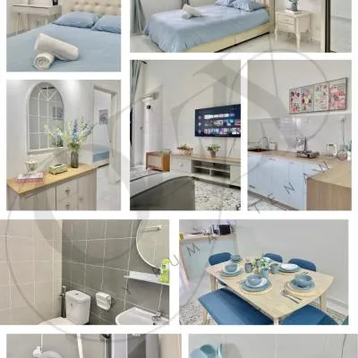 Homestay Gambang Modern vintage OZZY GUESTHOUSE，位于甘孟的酒店