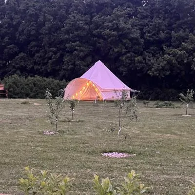 Langø Fjord Glamping nr 3，位于纳克斯考的酒店