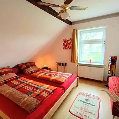 Ruhiges Exzellenz-Appartement DIANA im Elb-Urstromtal - fast WLAN, good for long-terms，位于布莱克德的酒店
